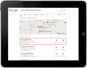 search engine rankings report