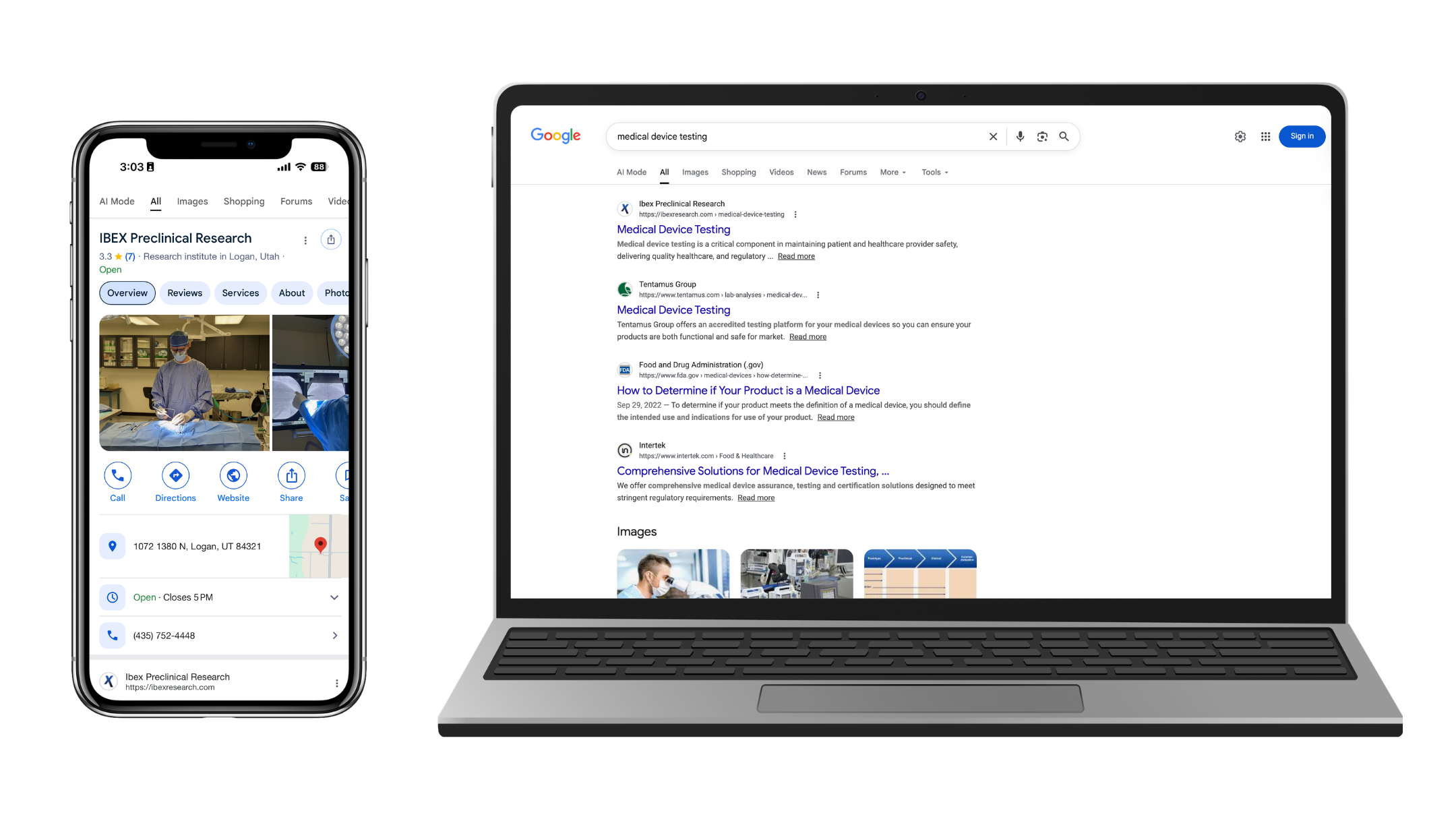 ibex preclinical research digital marketing case study